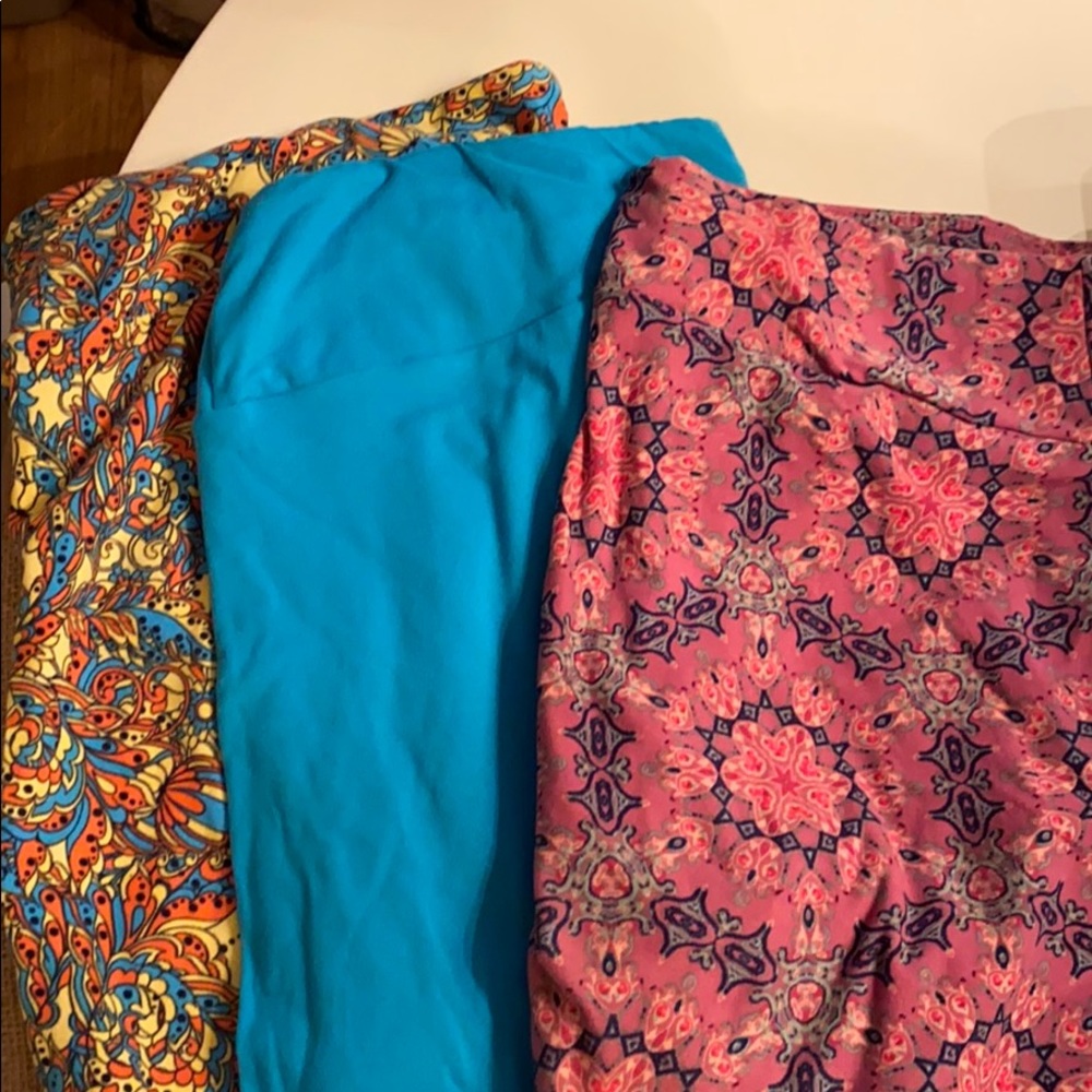 3 pairs of LuLaRoe leggings